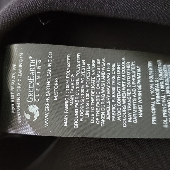 Self-Portrait Size 2 Black Crepe Dot Mesh Midi Dress. Excellent Used Condition - Picture 15 of 15